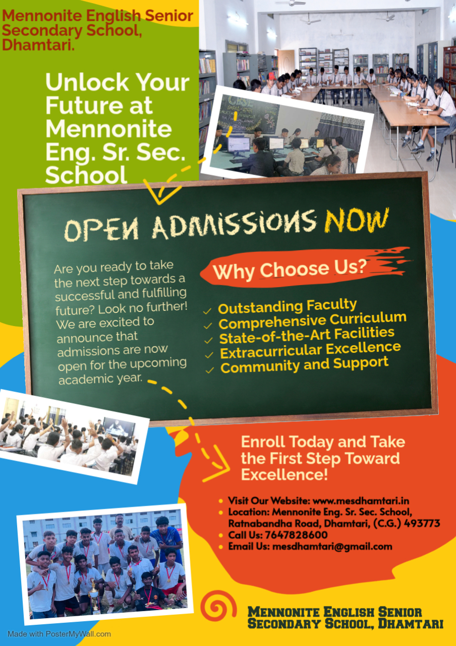 Admission Open for Session 2026-27